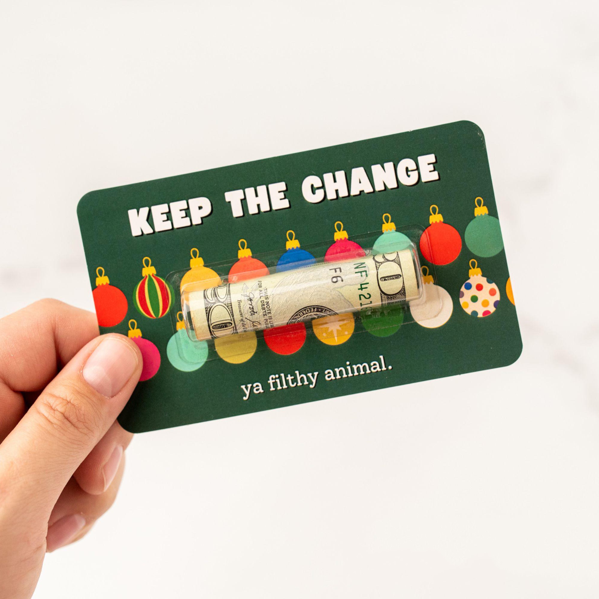 Christmas Money Holder - Funny Cash Gift for Teen Boy or Girl