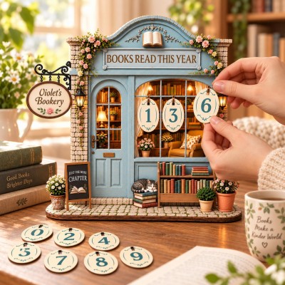 Custom Books Read This Year Counter Book Lovers Gift