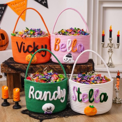 Personalized Halloween Trick or Treat Bag