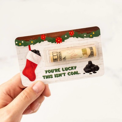 Christmas Money Holder - Funny Cash Gift for Teen Boy or Girl