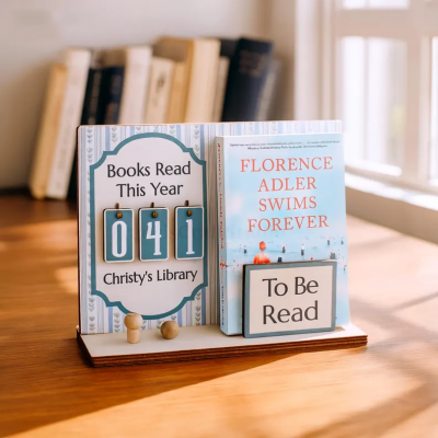 Custom Books Read This Year Counter Book Lovers Gift
